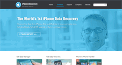 Desktop Screenshot of iphonetransferrecovery.com